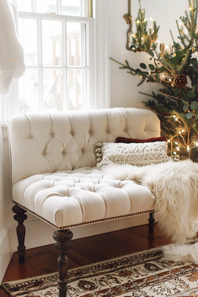 Maria Upholstered Stool