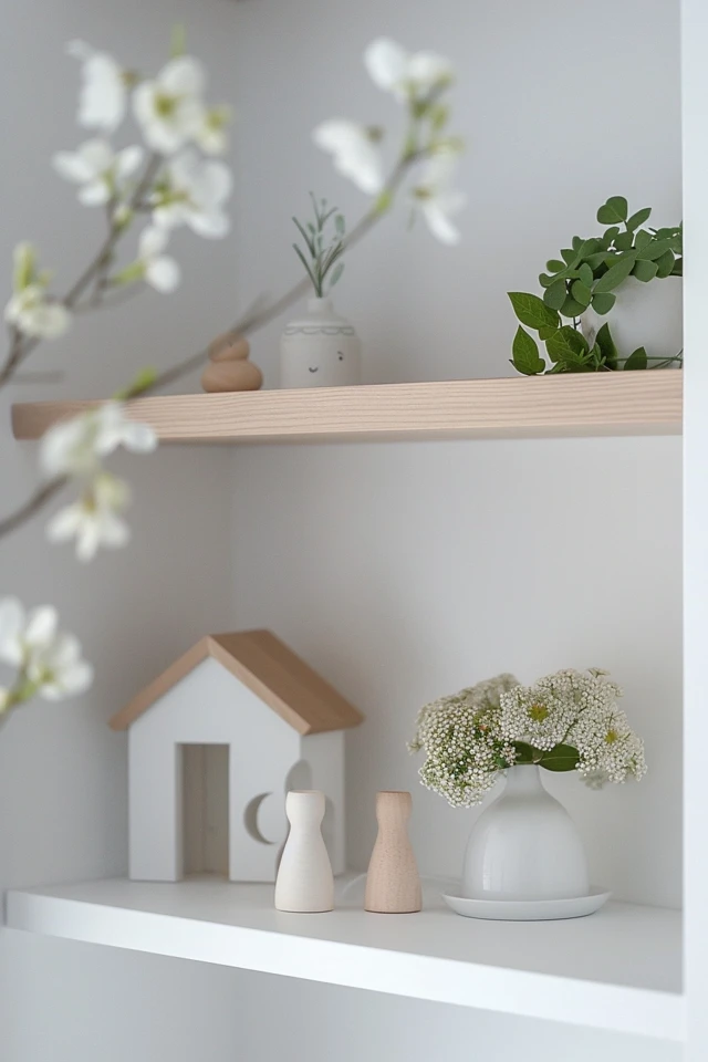 Designer Tips for Styling Nursery Shelves
