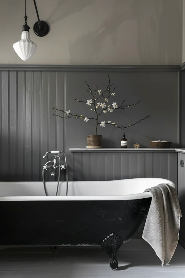 Tips for Designing a Black Bathroom.