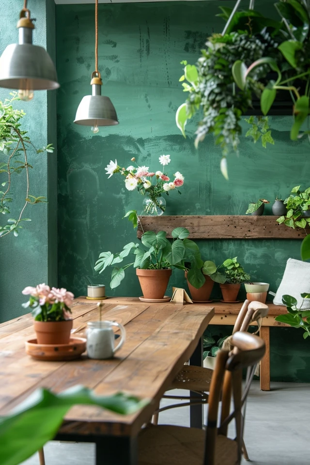 Combine Green with Accent Colors