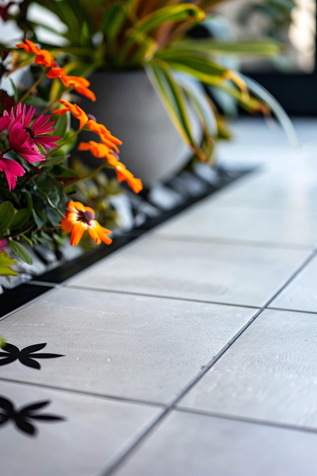 Floor Tile Border Ideas for Stylish Home Accents