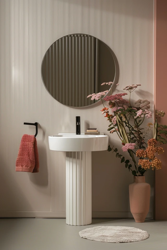 Pedestal Sink Mirror Ideas to Elevate Your Bathroom