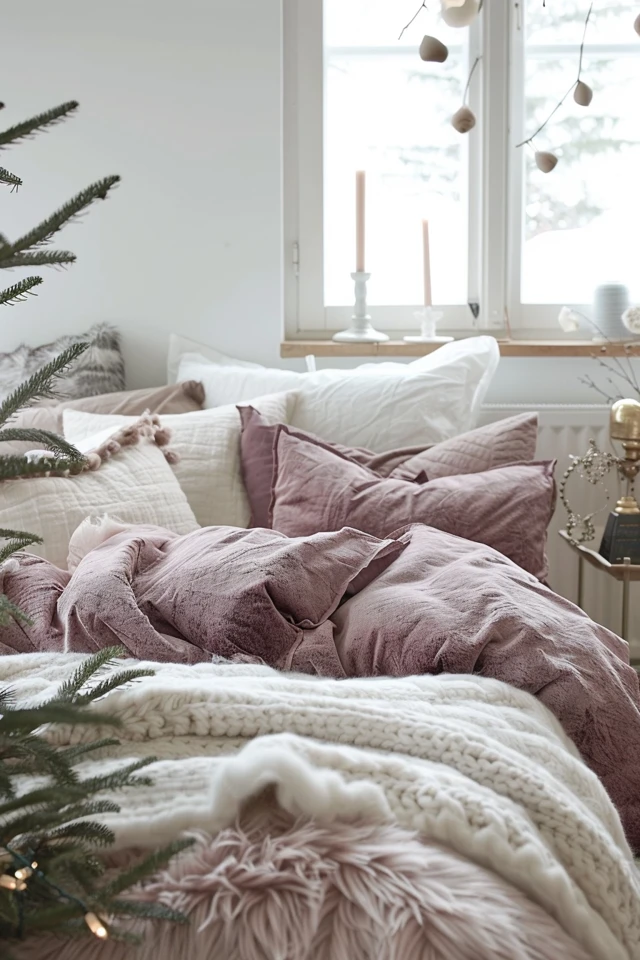 Adding Winter Charm with Decor