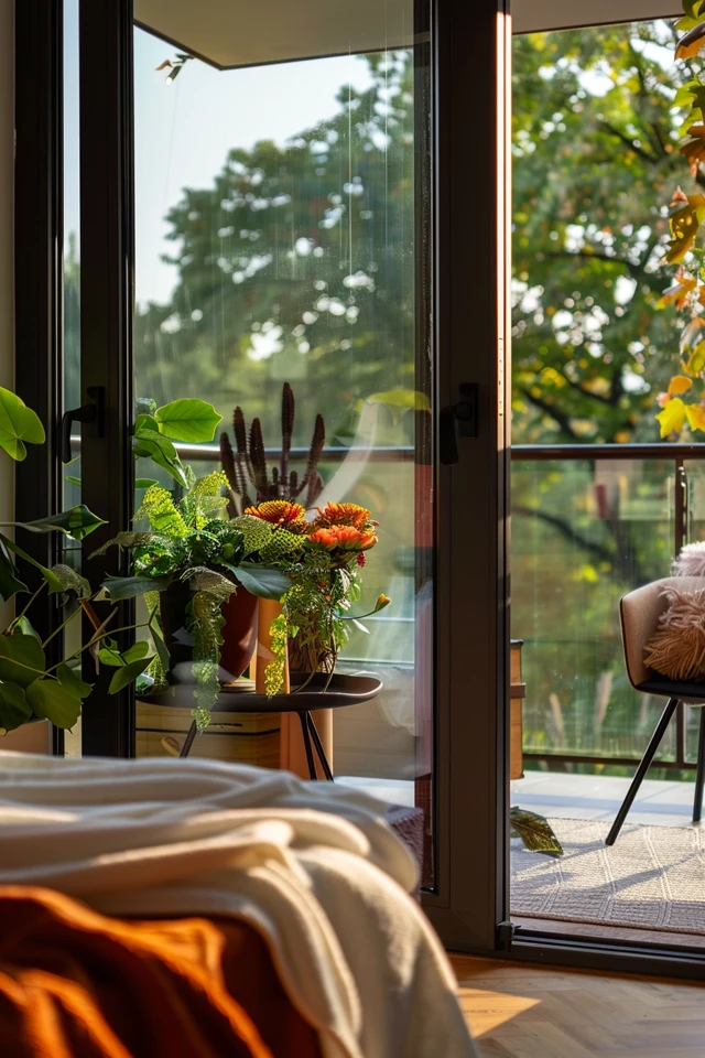 Cozy Master Bedroom Balcony Ideas for a Relaxing Retreat.