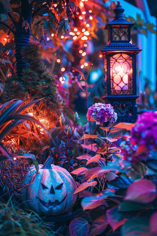 Halloween Pathway Lights Ideas