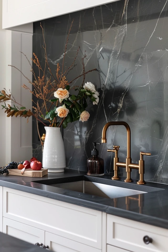 Tips for Choosing the Perfect Black Countertop Backsplash