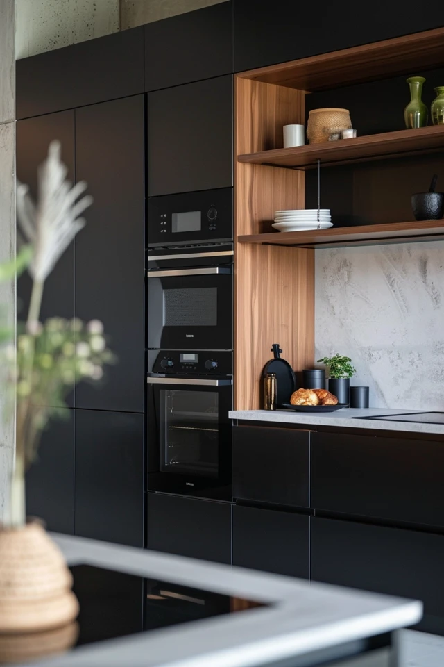 Café Matte Black Wall Mounted Commercial Range Hood