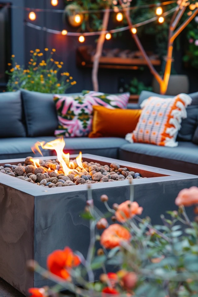 Creative Outdoor Square Fire Pit Ideas & Designs