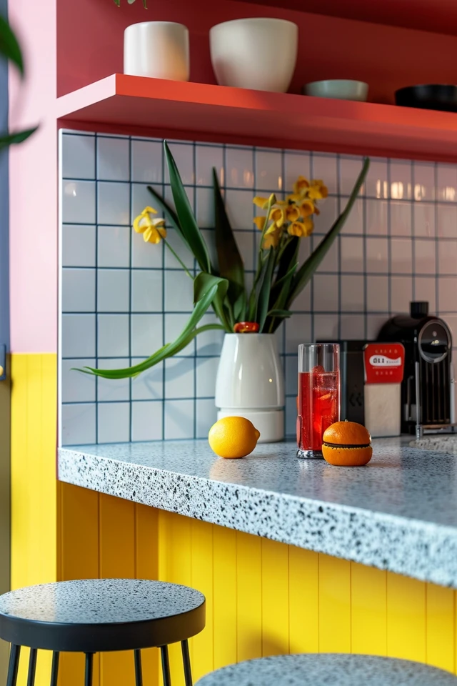 Knocking Down the Kitchen Wall to Build a Breakfast Bar