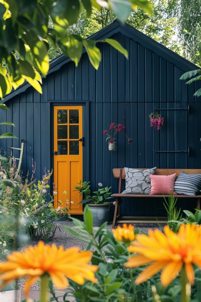 Fresh Paint a Shed Ideas to Inspire You