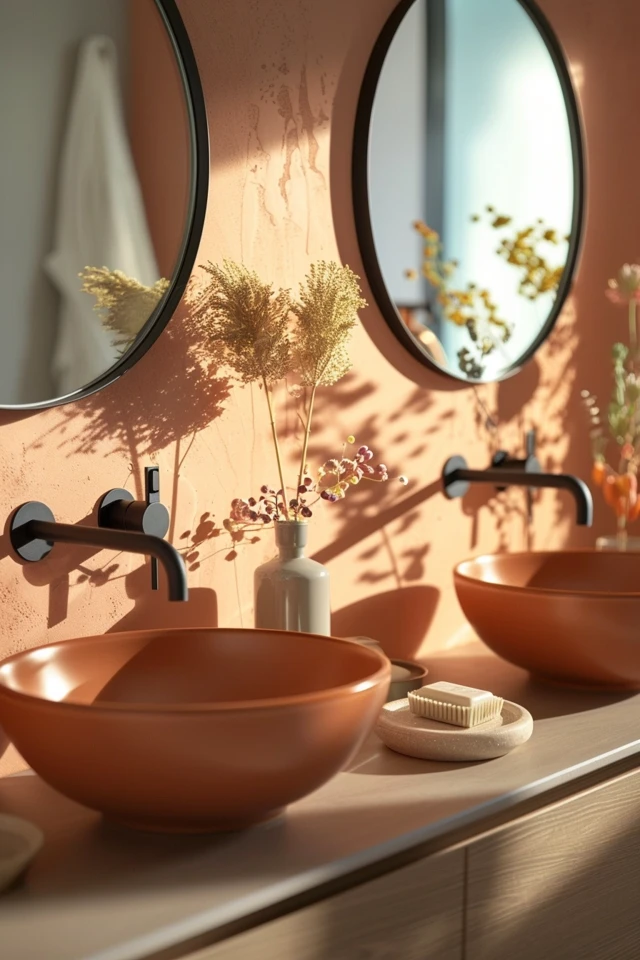 Stylish Double Sink Mirror Ideas for Bathrooms