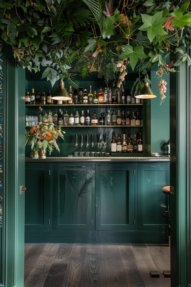 5 Jungle-Inspired Home Bar Designs for an Exotic Look