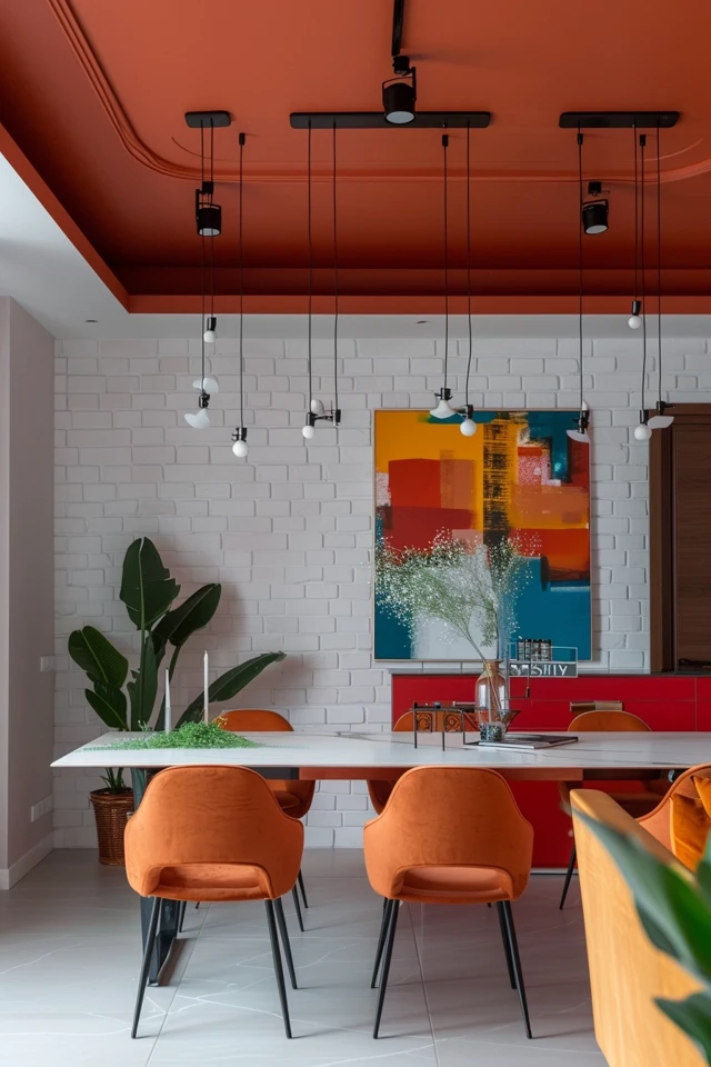 Luxurious Dining Room Ceiling Trends
