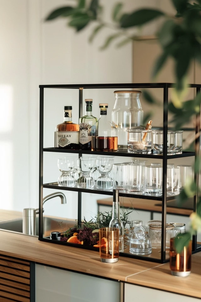 Clear or Labeled Containers