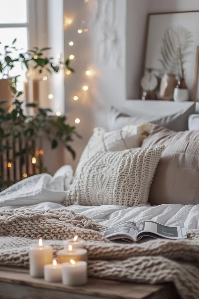 Winter Nightstands: Bedroom Essentials