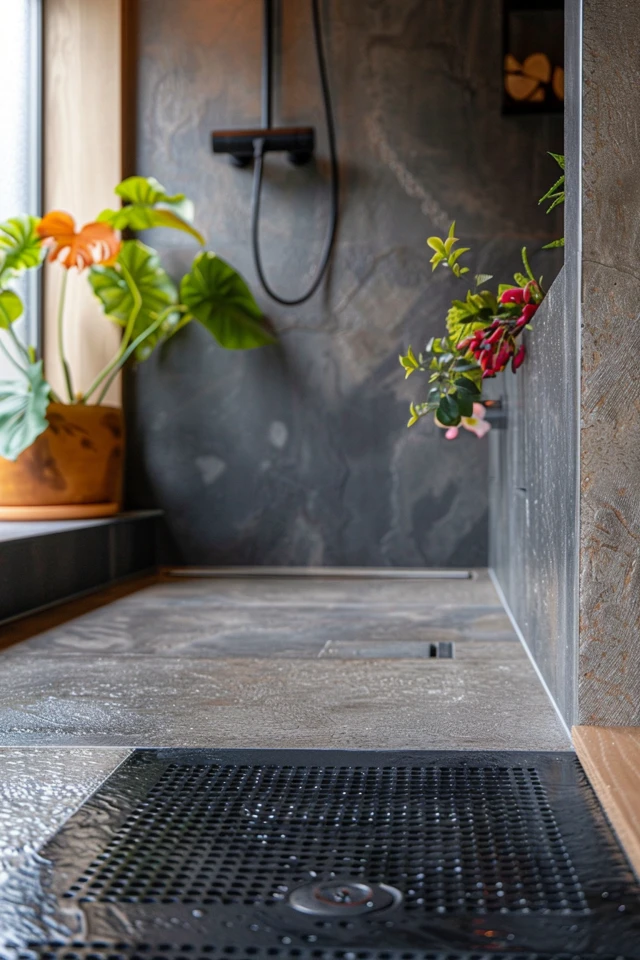 Stylish and Customizable Shower Threshold Options