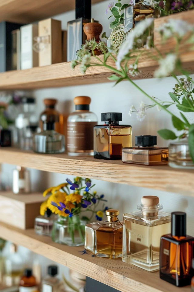 Creative Perfume Shelf Ideas for Chic Displays