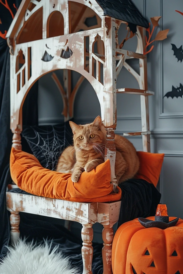 Stylish and Functional Halloween Theme Pet Furniture