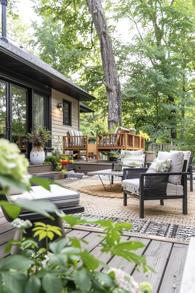 Sloped Backyard Deck Ideas for Hillside Homes