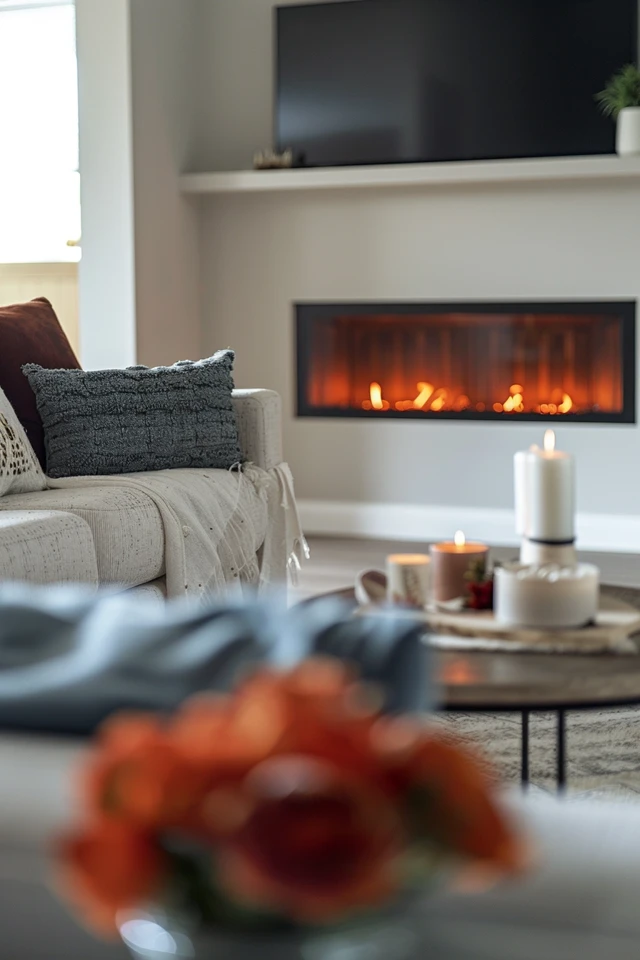 Warm Up Your Space: Electric Fireplace Living Room Ideas