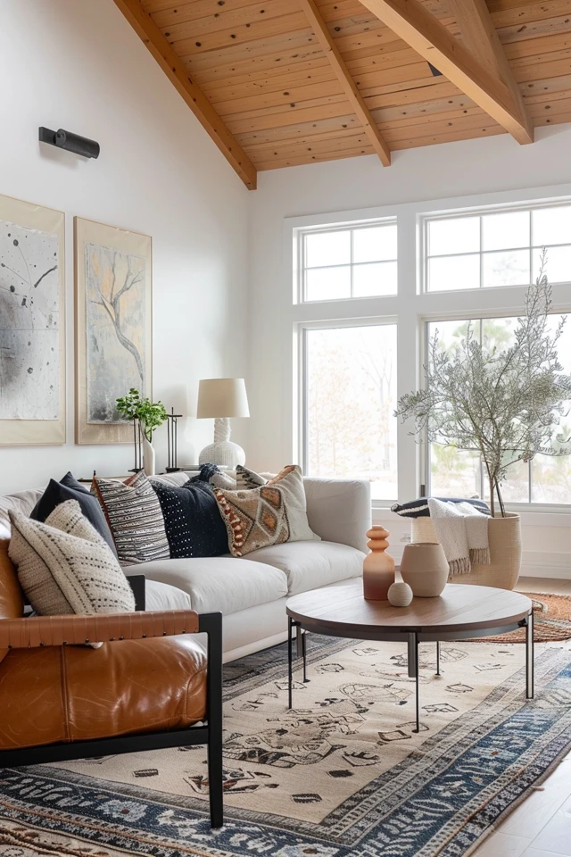 Display Books and Decorative Objects on Floating Shelves
