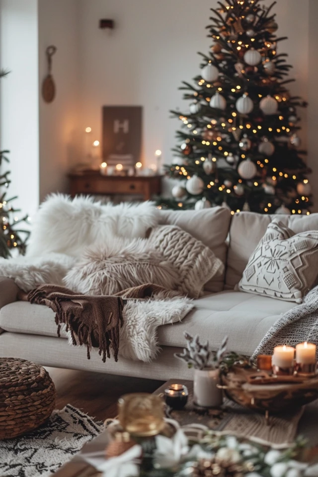 Cinnamon Accents and Natural Tones
