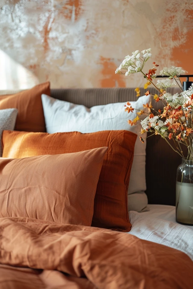 Warm Rust Bedroom Ideas for Cozy Living