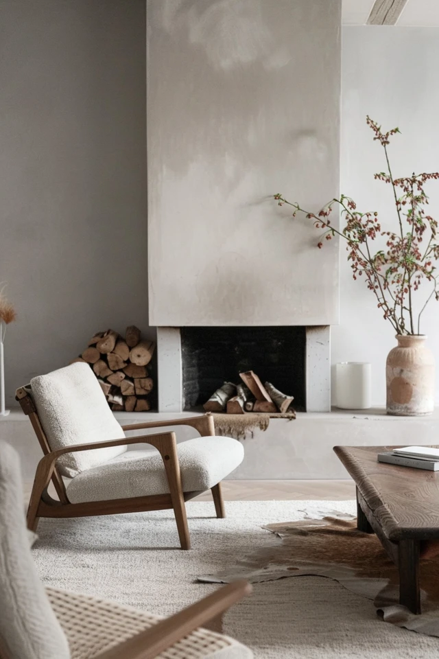 Elevate Your Fireplace with Unique Materials and Colors
