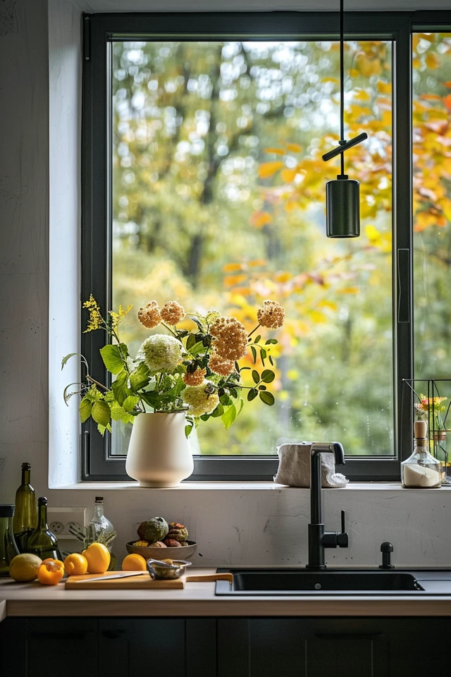 Creative Kitchen Window Treatments - photo 2