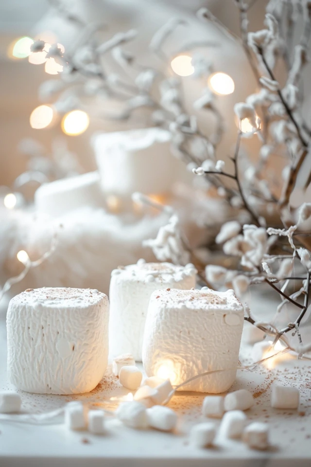 More Elf on the Shelf Ideas with Marshmallows