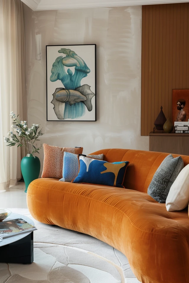 Incorporating a Curved Sofa into Your Space