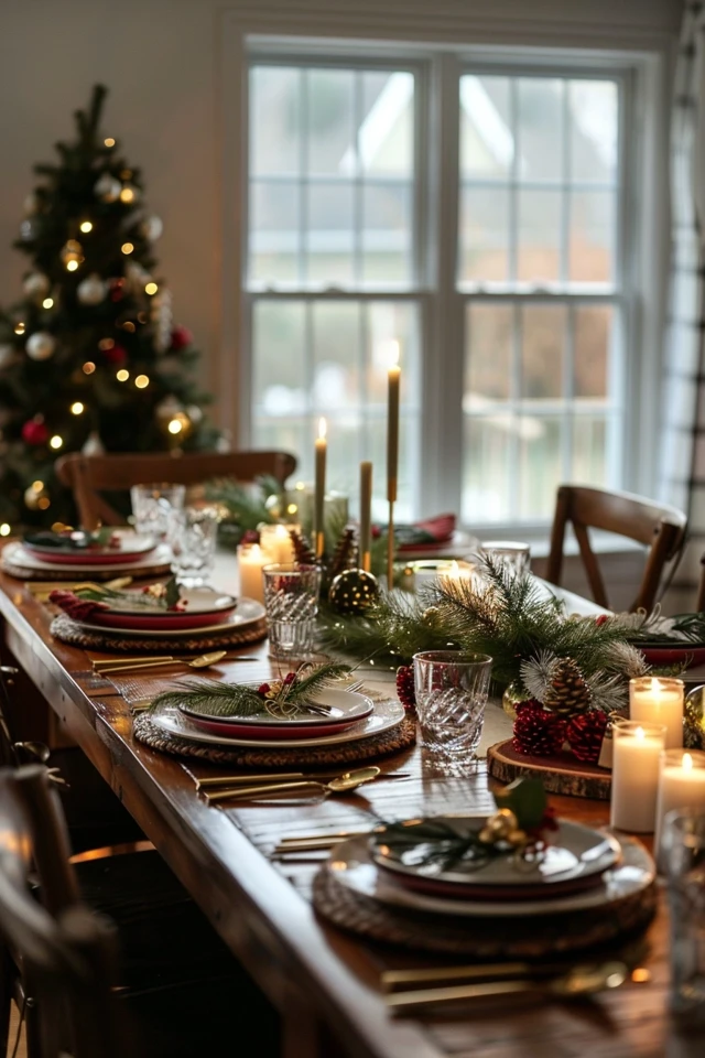 Winter Dining Room: Elegant and Stylish Decor