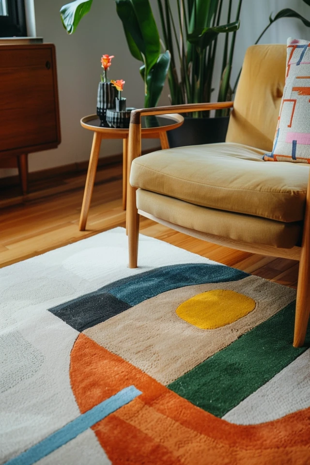 Mid Century Rug Ideas for Stylish Modern Homes