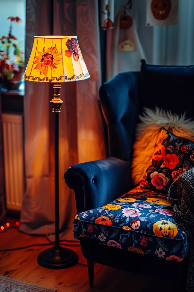 Iconic Designs with Halloween Theme Floor Lamps