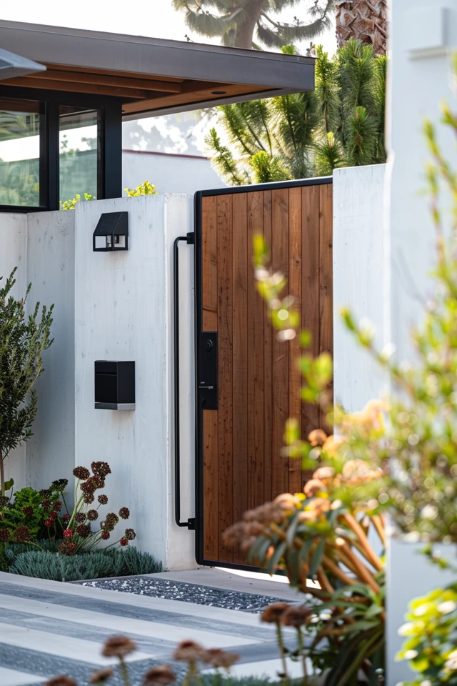 DIY Front Gate Inspiration for a Personal Touch