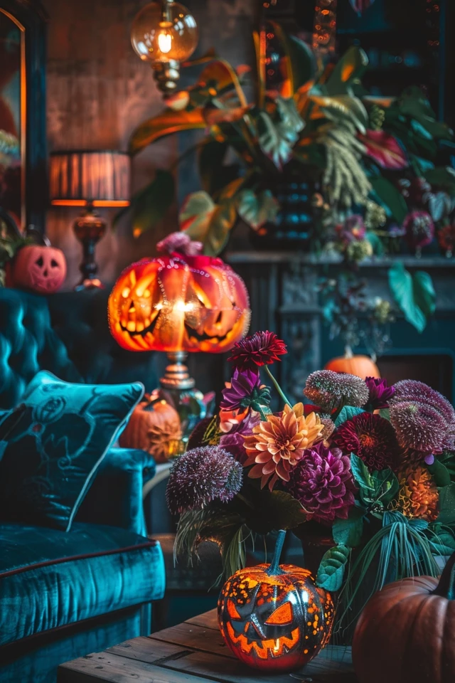 Stylish Lighting with Halloween Theme Table Lamps