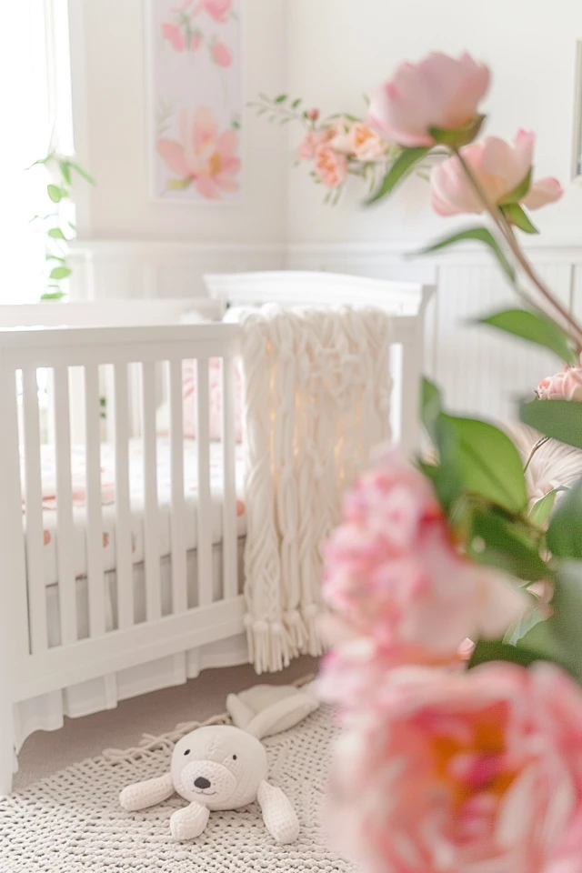 Ideas for a Cheerful Floral Nursery