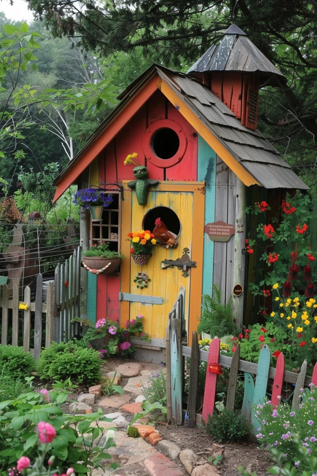 Creative Paint Color Ideas for Your Chicken Coop