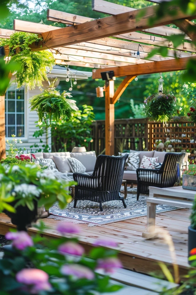 5 Tips for Deck Design with a Pergola - photo 2