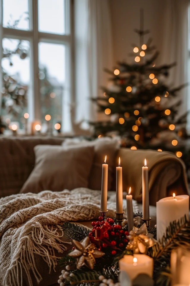 Multi-Tree Magic: Amplifying Festivity in Living Spaces
