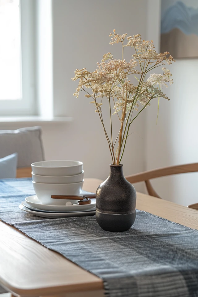 Elegant Dining Room Table Runner Decor Ideas