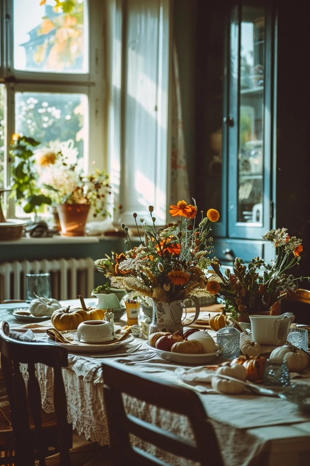 Autumn Dining Room: Key Decor Ideas