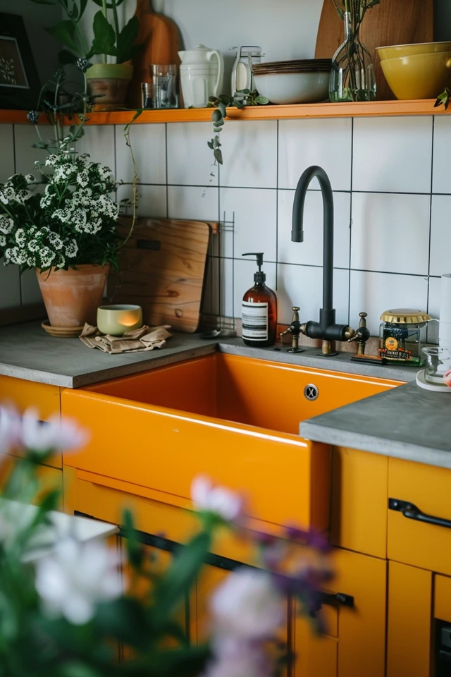DIY Farmhouse Projects with a Dry Sink.