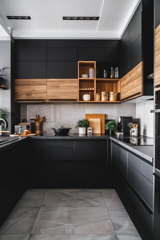 Chic Black and Grey Kitchen Ideas for Your Home