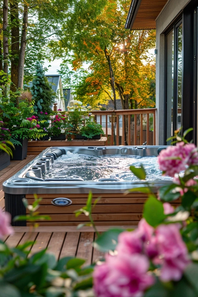 5 Tips for Deck Design with a Jacuzzi Patio