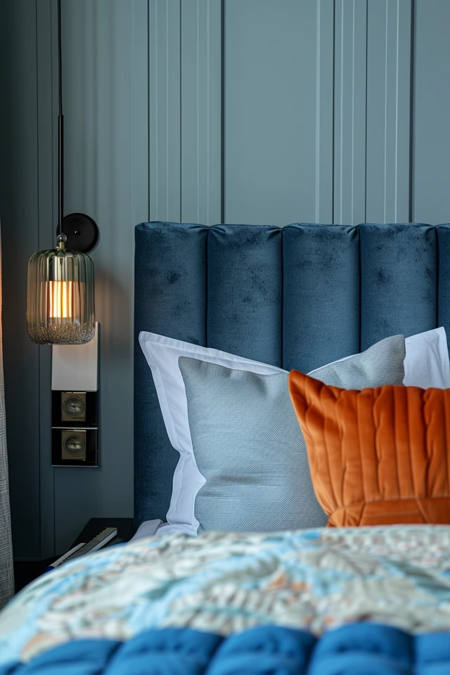 Gray and Blue Bedroom Ideas for Chic Decor