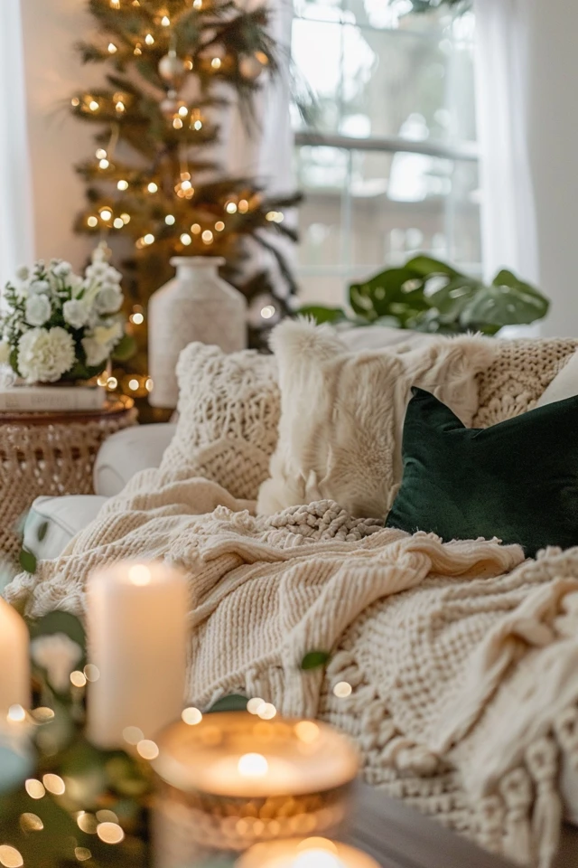 Mirrors with Holiday Accents
