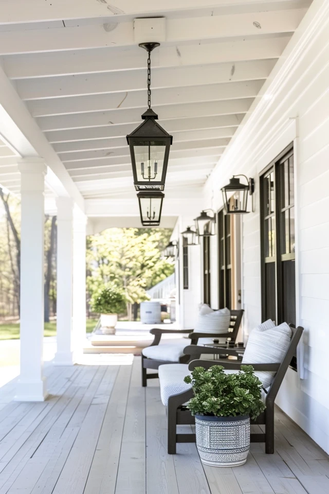 Elevate Your Porch with Stylish Ceilings