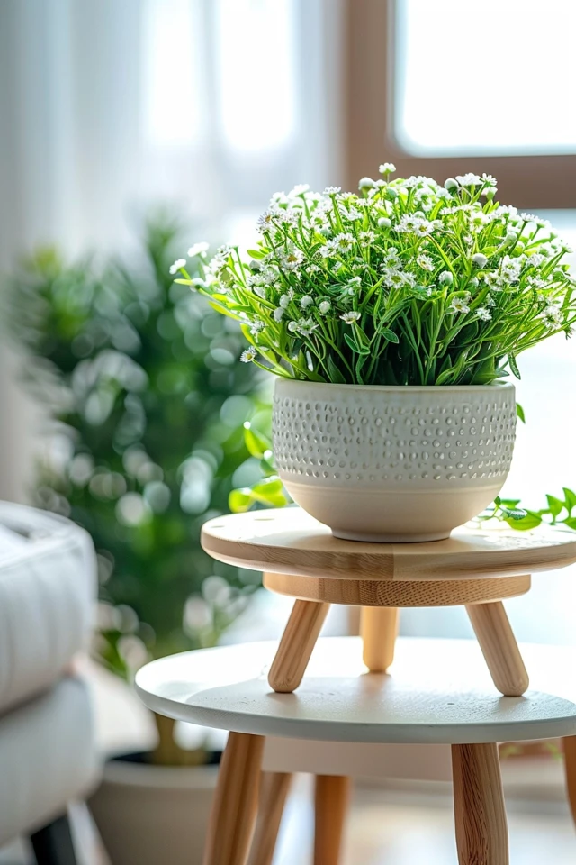 Stylish Greenery with Easter Theme Planters