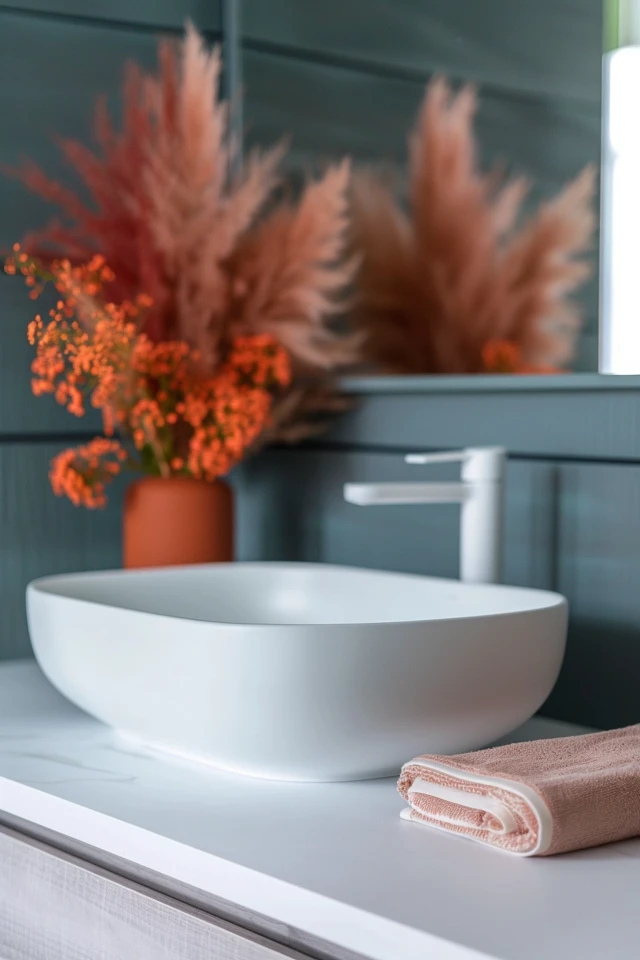 Chic Pedestal Sink Backsplash Ideas for Your Bath